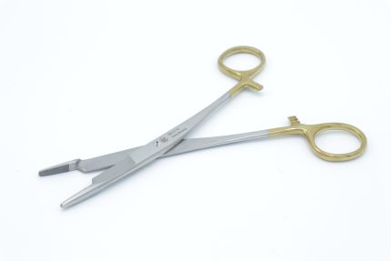 سوزنگیر قیچی 17 سانتی دسته طلایی