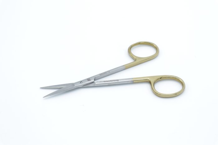 قیچی ایریس دسته طلایی 11 سانتی