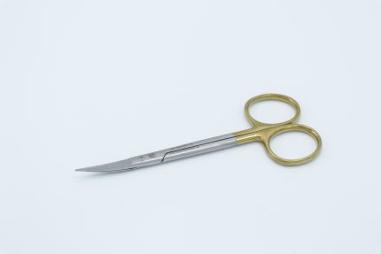 قیچی ایرس دسته طلایی سرکج 11