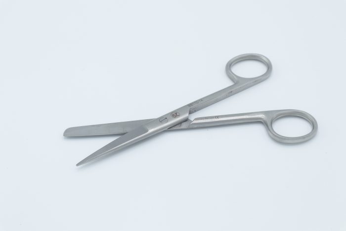 قیچی نخ یکسر تیز سرصاف 14