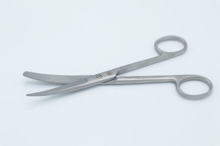 قیچی نخ یکسر تیز سرکج 16