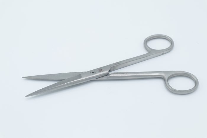 قیچی نخ دوسر تیز سرصاف 16