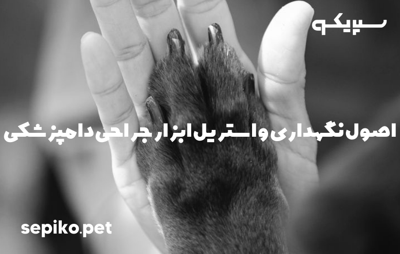 نگهداری و استریل ابزار جراحی دامپزشکی